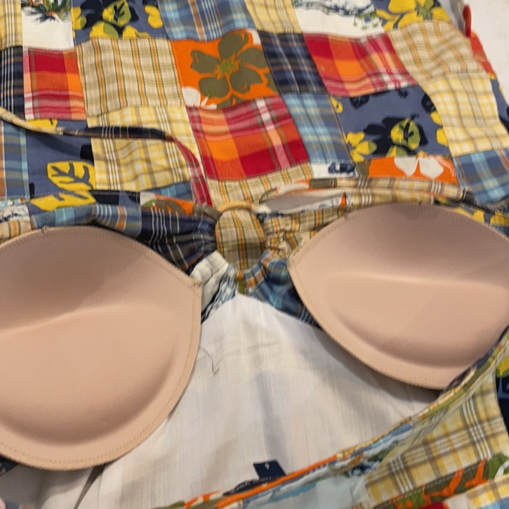 Fun Patchwork Dress, Fully Lined. - image 4